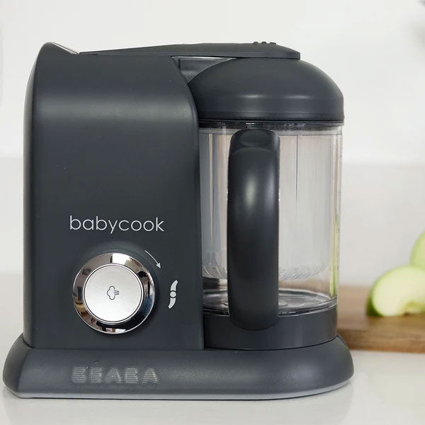 Beaba Babycook Solo 4 in 1 Steamer Blender Baby Food Maker Dark Grey
