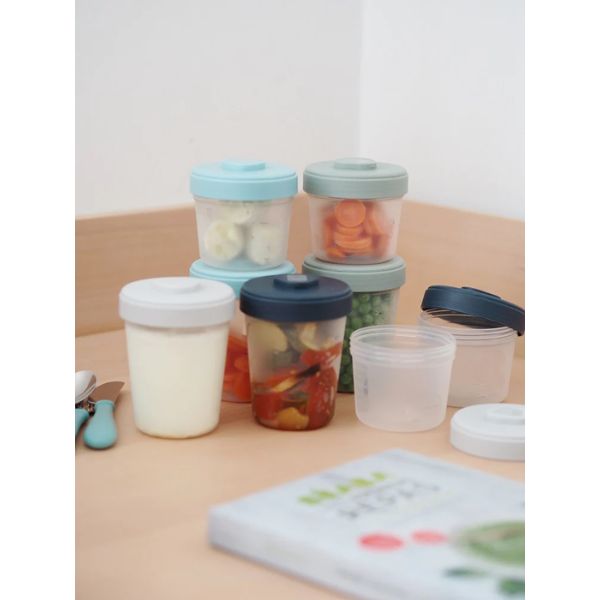 Beaba Clip Portions Food Storage Toddler Set 150ml/250ml