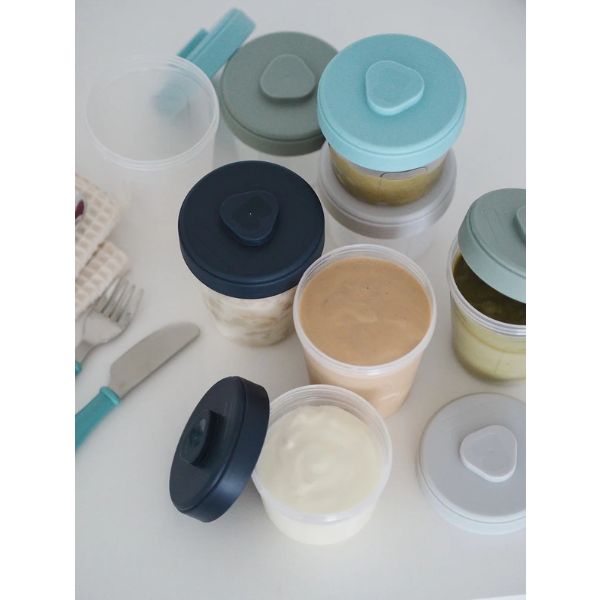 Beaba Clip Portions Food Storage Toddler Set 150ml/250ml