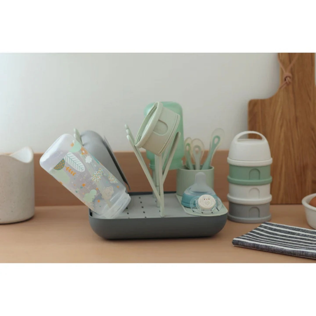 Beaba Forest Drying Rack Green/Grey