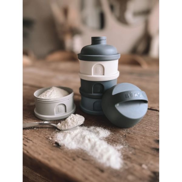 Beaba Formula and Snack Container Mineral Grey/Blue