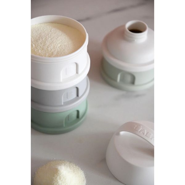Beaba Formula and Snack Container Sage Green/Cotton