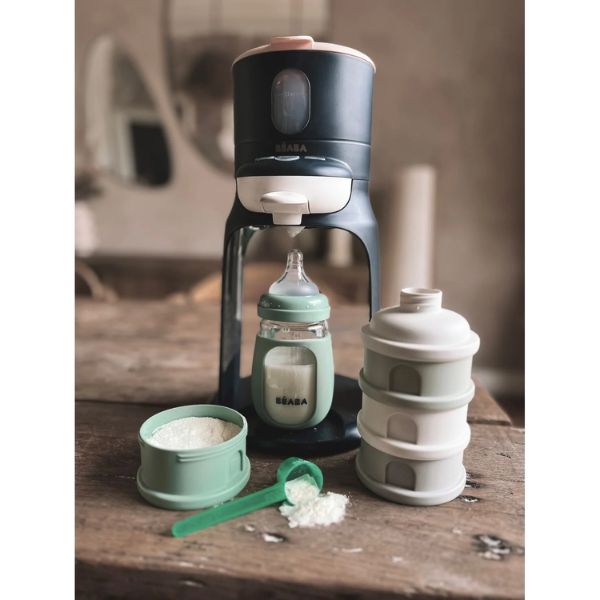 Beaba Formula and Snack Container Sage Green/Cotton