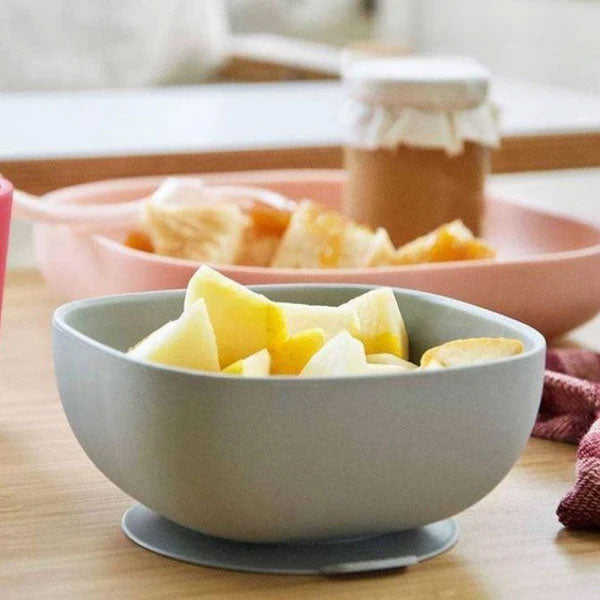 Beaba Silicone Suction Bowl Grey