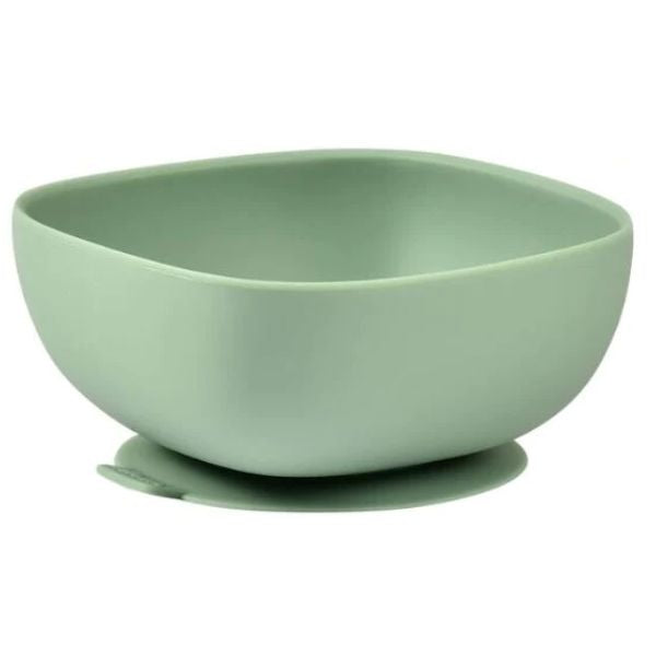 Beaba Silicone Suction Bowl Sage Green