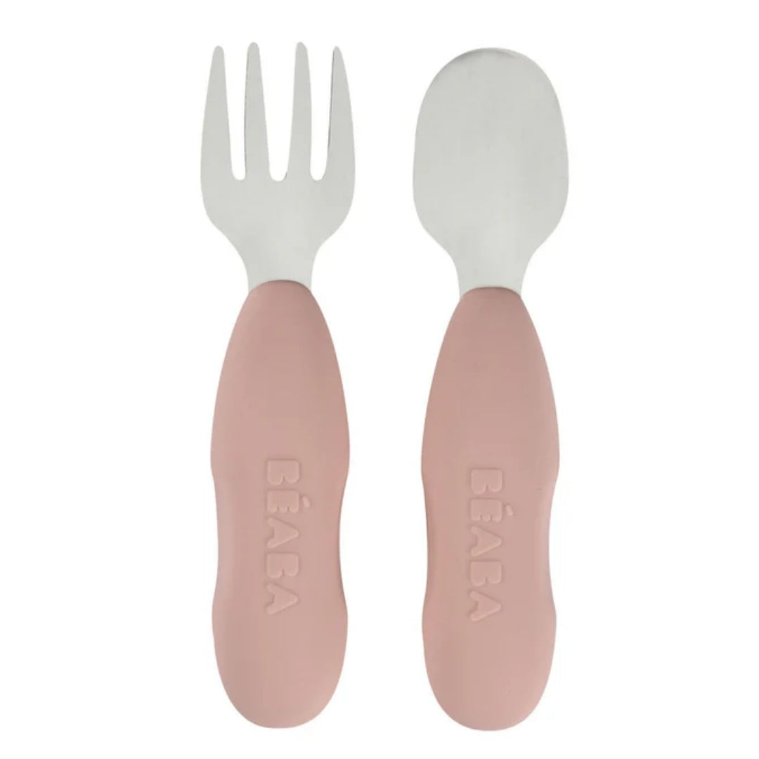 Beaba Stainless Steel Pre-Cutlery Cotton Candy