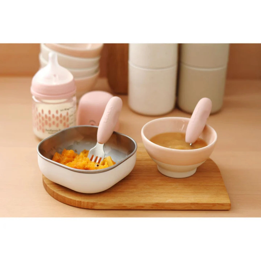 Beaba Stainless Steel Pre-Cutlery Cotton Candy