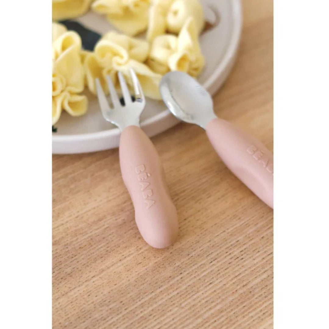 Beaba Stainless Steel Pre-Cutlery Cotton Candy