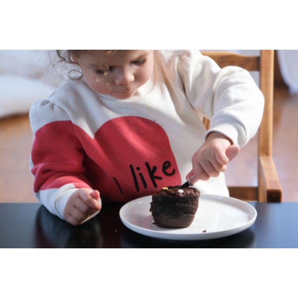 Beaba Stainless Steel Training Cutlery 3 Piece Set Old Pink