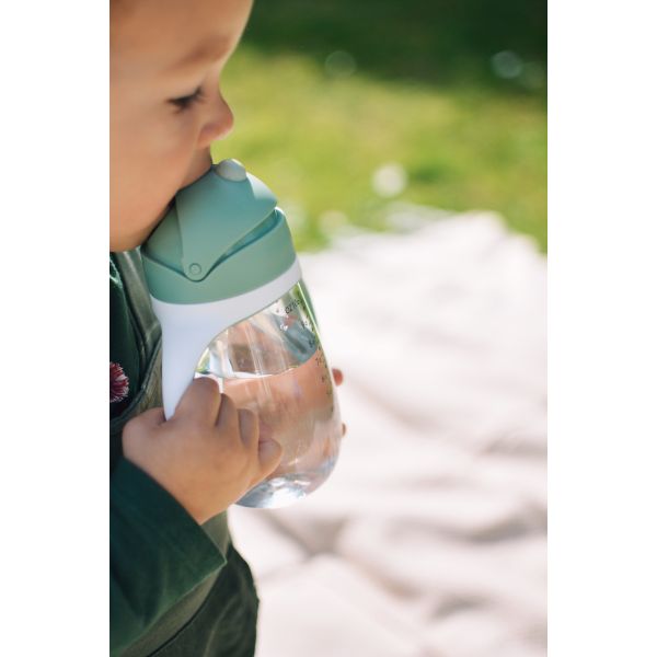Beaba Straw Cup 300ml Sage Green