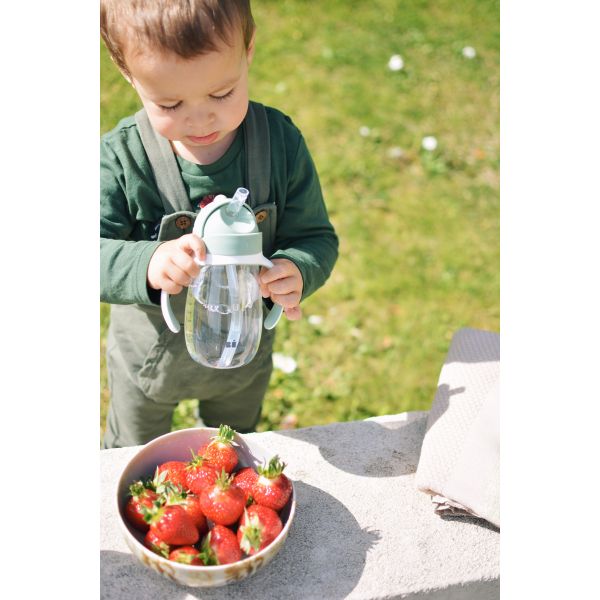 Beaba Straw Cup 300ml Sage Green