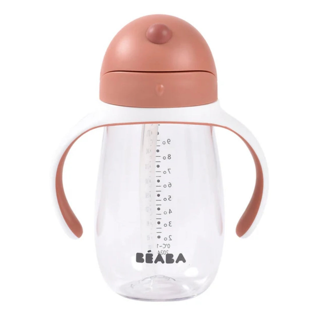 Beaba Straw Cup 300ml Terracotta