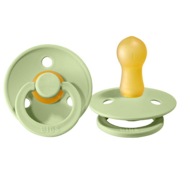 BIBS Dummy Round 2pk Pistachio Size 2
