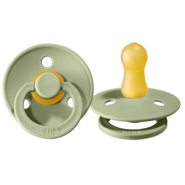 BIBS Dummy Round 2pk Sage Size 1