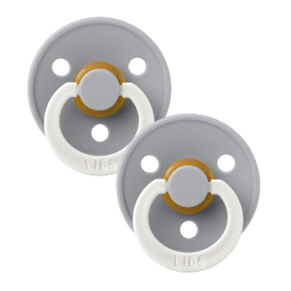 BIBS Dummy Night Glow Cloud 2pk Size 1
