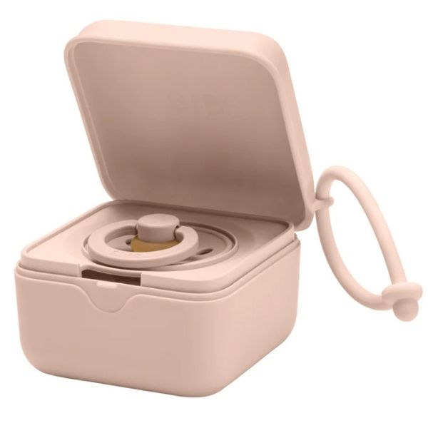 BIBS Pacifier Box Blush