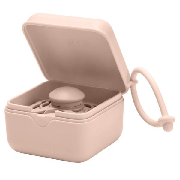 BIBS Pacifier Box Blush