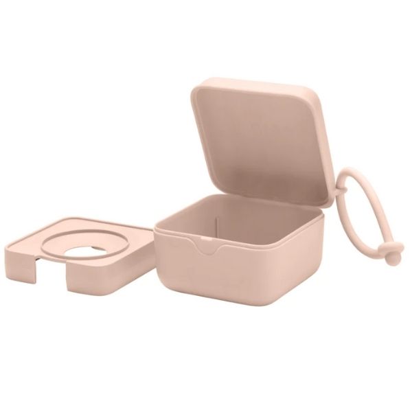 BIBS Pacifier Box Blush