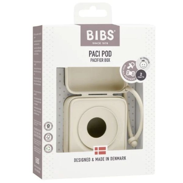 BIBS Pacifier Box Ivory