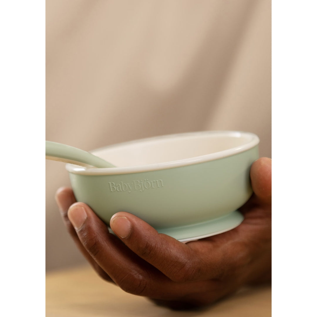 BabyBjorn Baby Bowls 2pk Powder Green