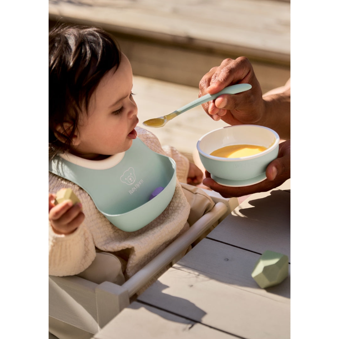 BabyBjorn Baby Bowls 2pk Powder Green