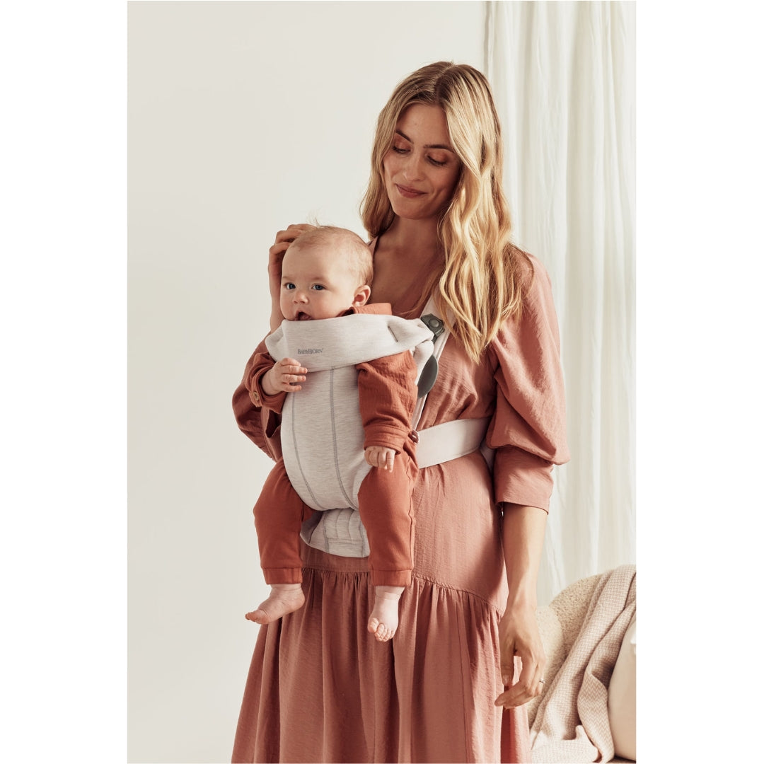 BabyBjorn Baby Carrier Mini 3D Jersey Light Beige