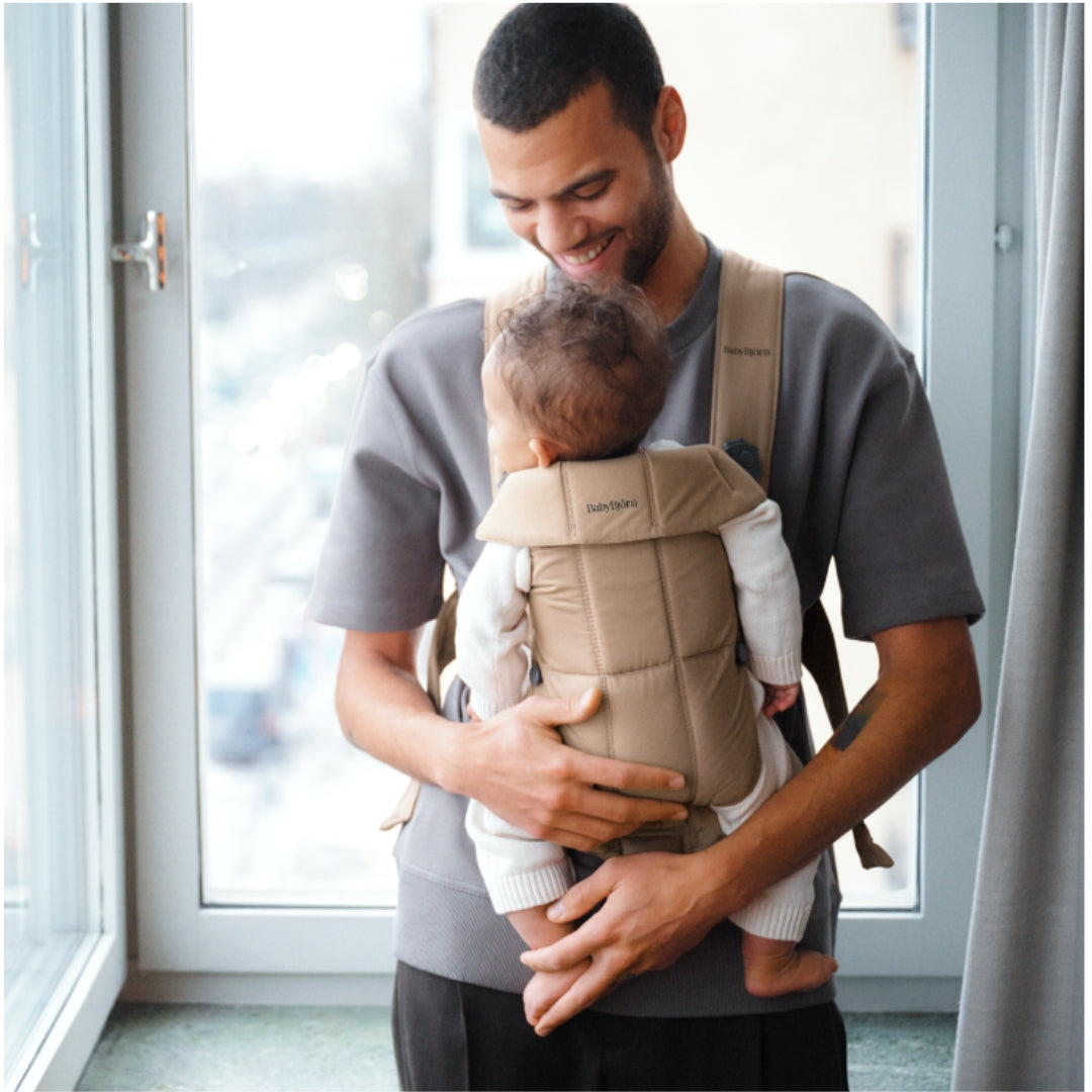 BabyBjorn Baby Carrier Mini Woven Beige