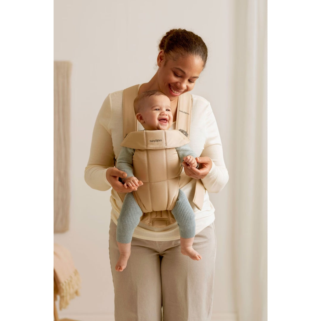 BabyBjorn Baby Carrier Mini Woven Beige