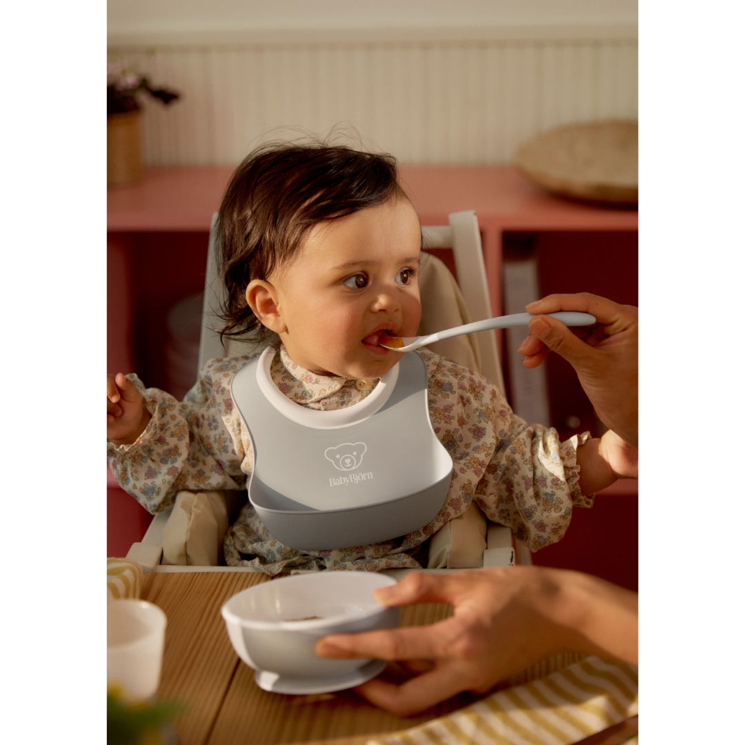 BabyBjorn Feeding Spoons 2 Pack Grey