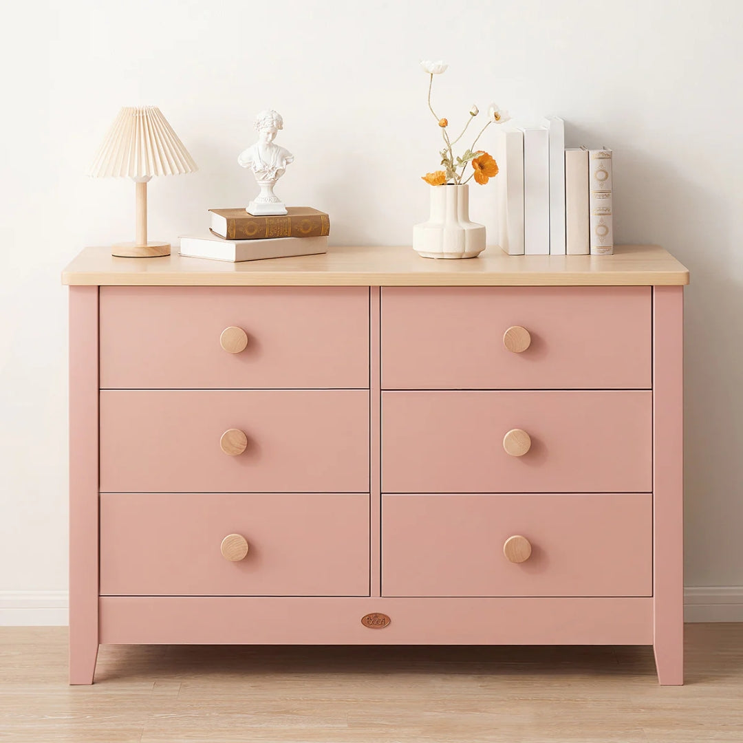 Boori 6 Drawer Chest v25 Cherry/Almond