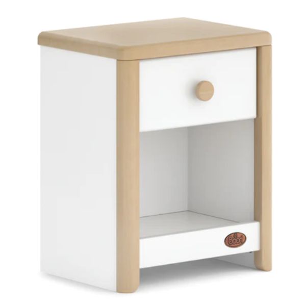 Boori Kids Avalon Bedside Table V24 Barley White / Almond