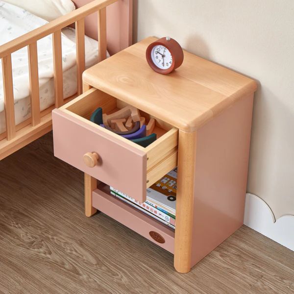 Boori Kids Avalon Bedside Table v24 Cherry / Almond
