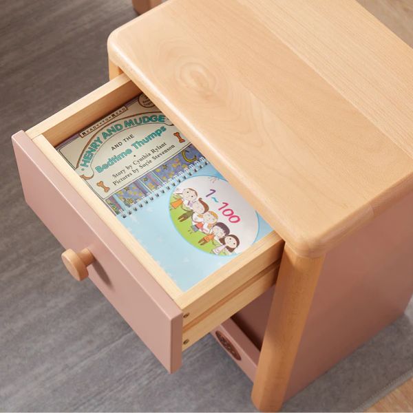 Boori Kids Avalon Bedside Table v24 Cherry / Almond