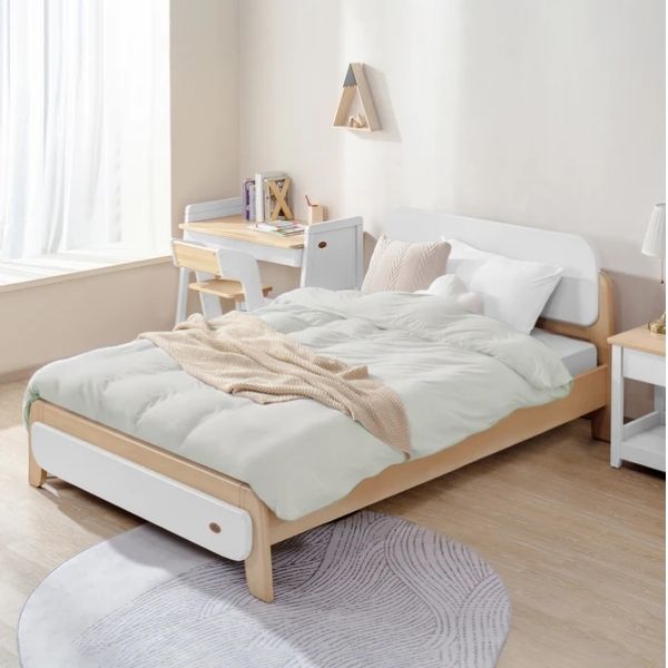 Boori Kids Avalon Double Bed Barley White / Almond