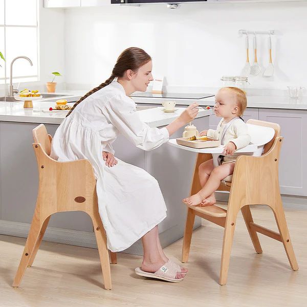 Boori Byron High Chair V23 Barley & Beech