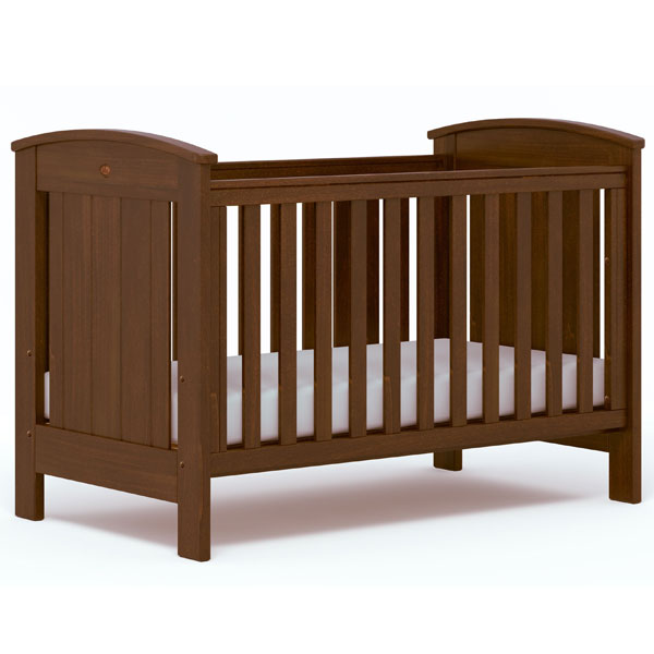 Boori Casa Cotbed V19 Coffee (with dropside) + Mattress