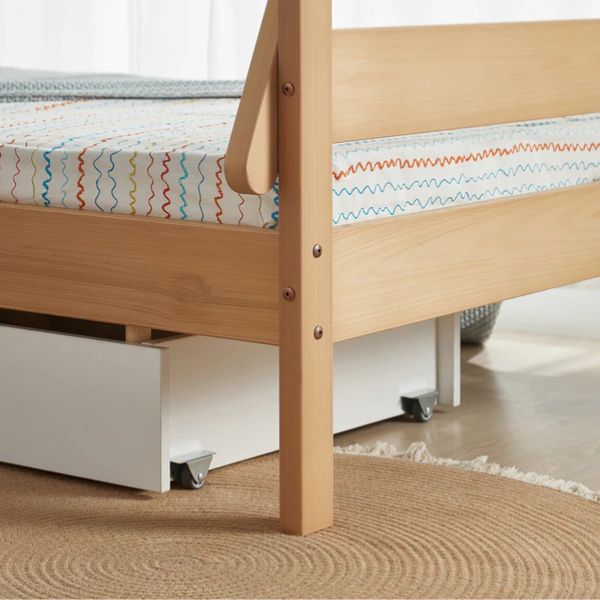 Boori Kids Forest Teepee Single Bed Almond