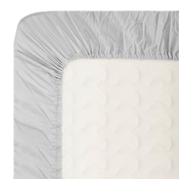 Boori Bedside Bed Fitted Sheet Grey