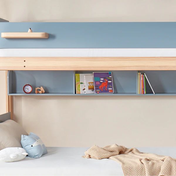 Boori Kids Bookshelf for Natty Maxi Bunk Bed Blueberry
