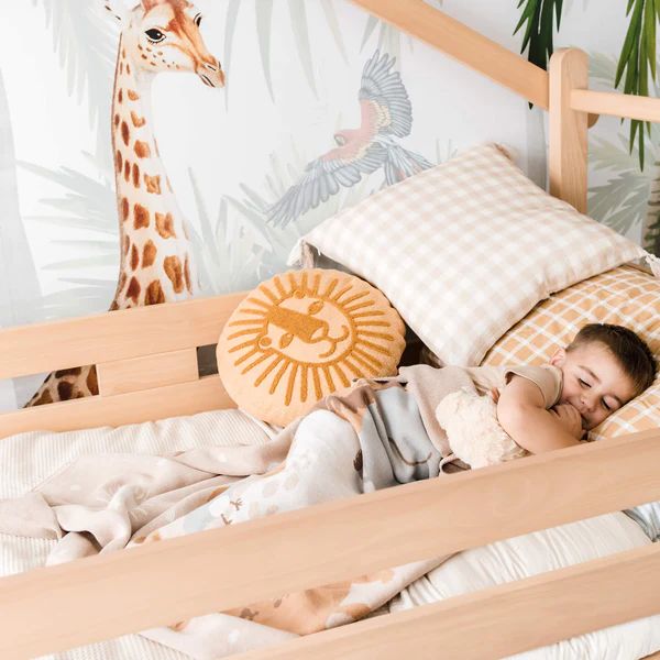 Boori Kids Forest Teepee Single Loft Bed Almond