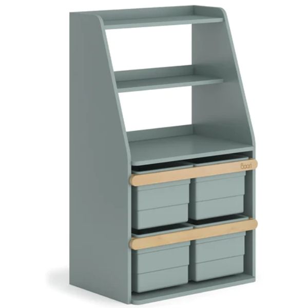 Boori Kids Tidy Integrated Storage Unit V25 Blueberry / Almond