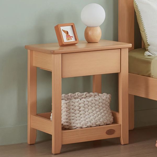 Boori Kids Linear Bedside Table v23 Almond
