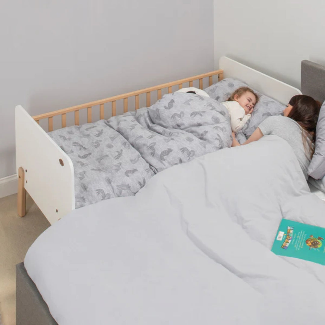 Boori Kids Natty Bedside Bed v24 Barley/Almond