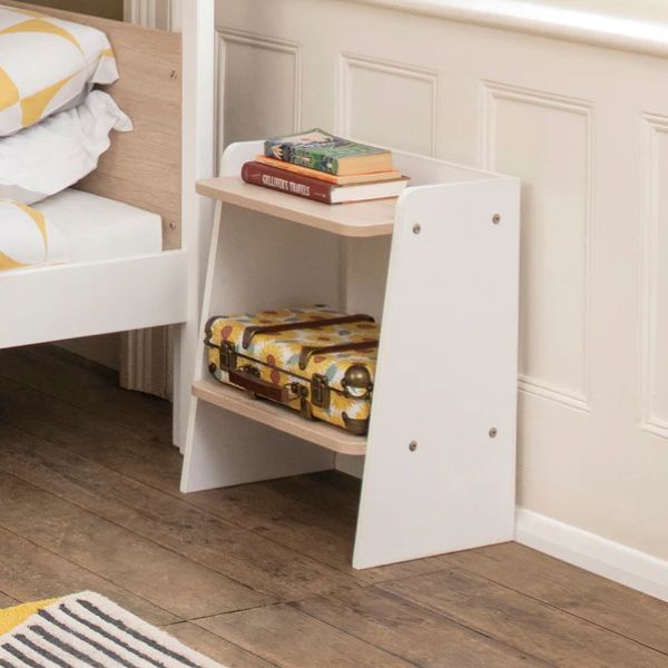 Boori Kids Neat Bedside Stand Barley White/Oak