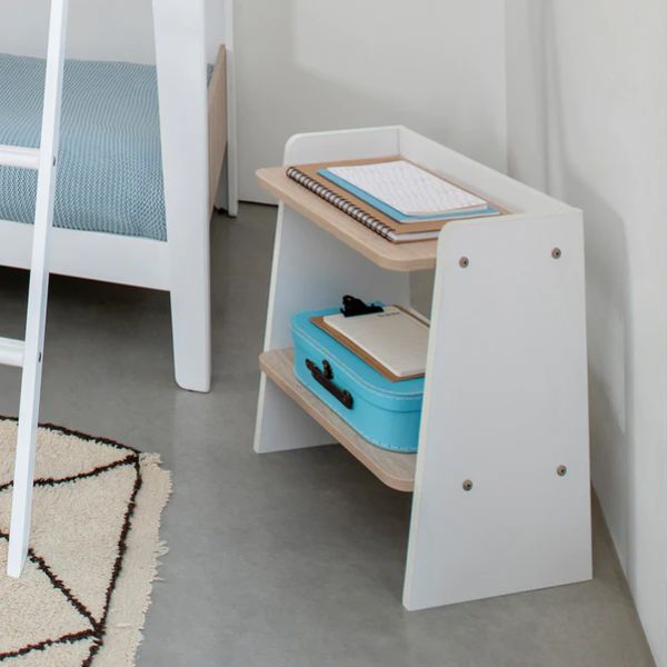 Boori Kids Neat Bedside Stand Barley White/Oak