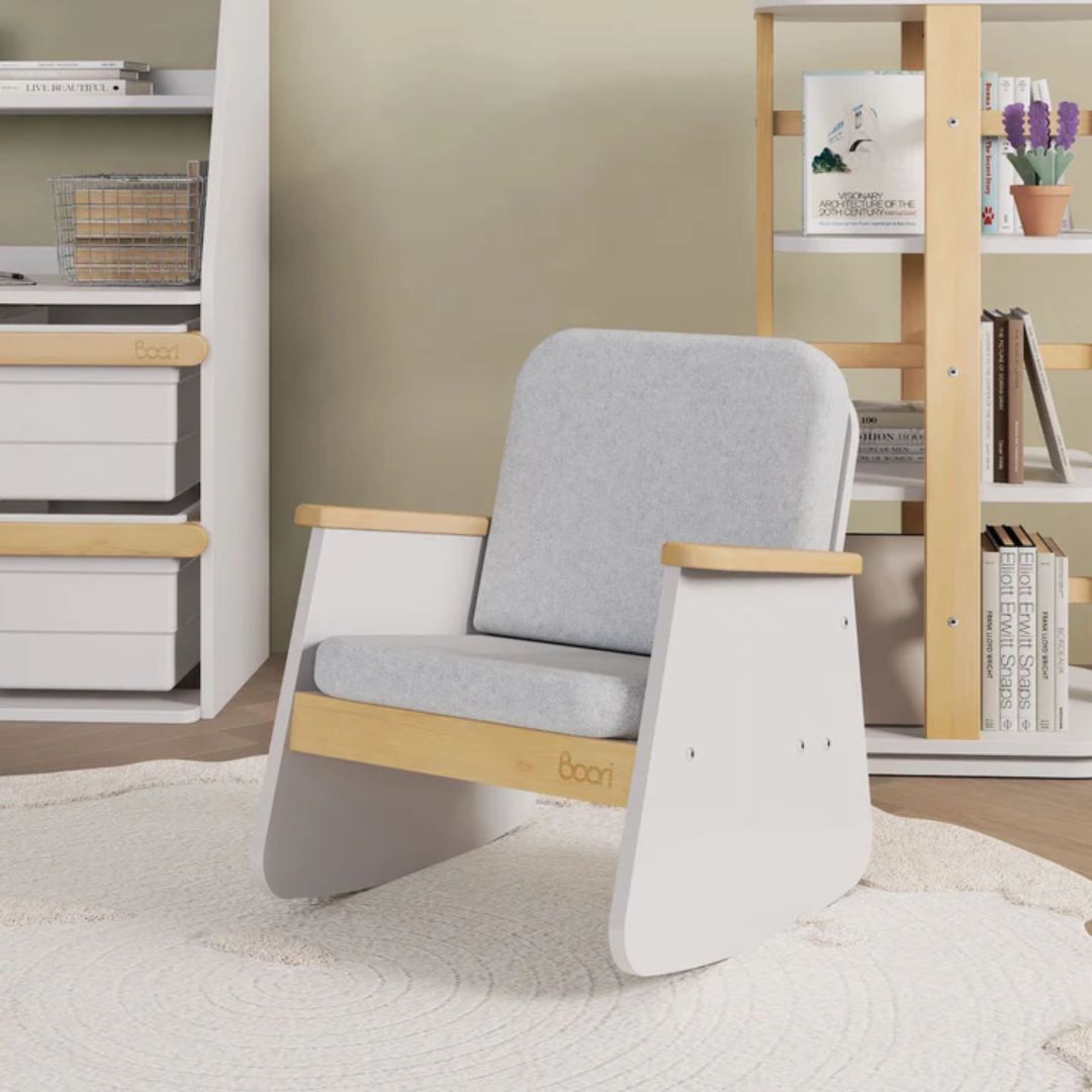 Boori Kids Tidy Junior Rocking Chair v24 Barley White/Almond