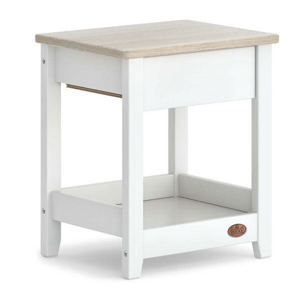 Boori Kids Linear Bedside Table Barley White/Oak