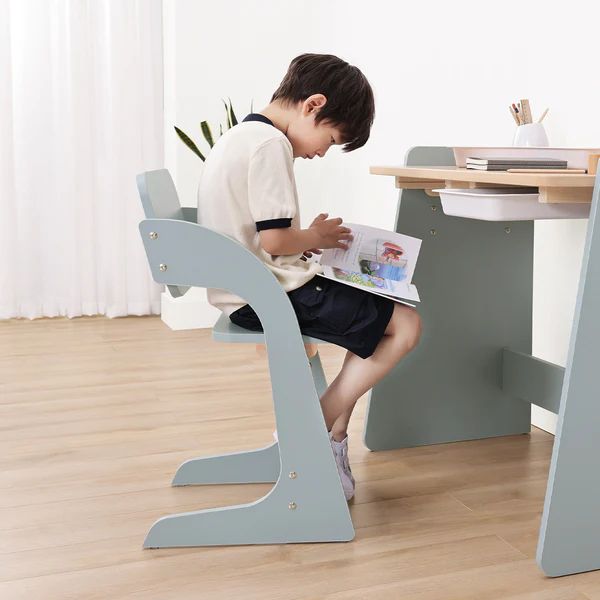 Boori Kids Natty Study Chair Blueberry