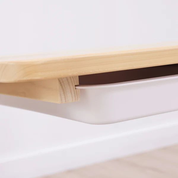 Boori Kids Natty Study Desk Barley White/Almond