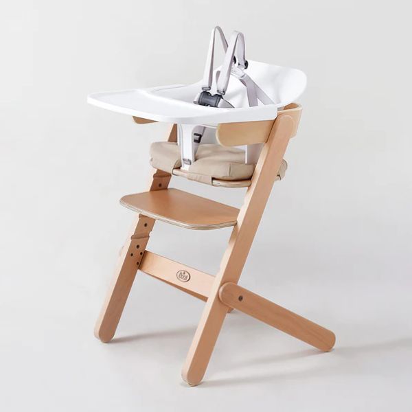 Boori Neat High Chair V22 Barley White & Beech